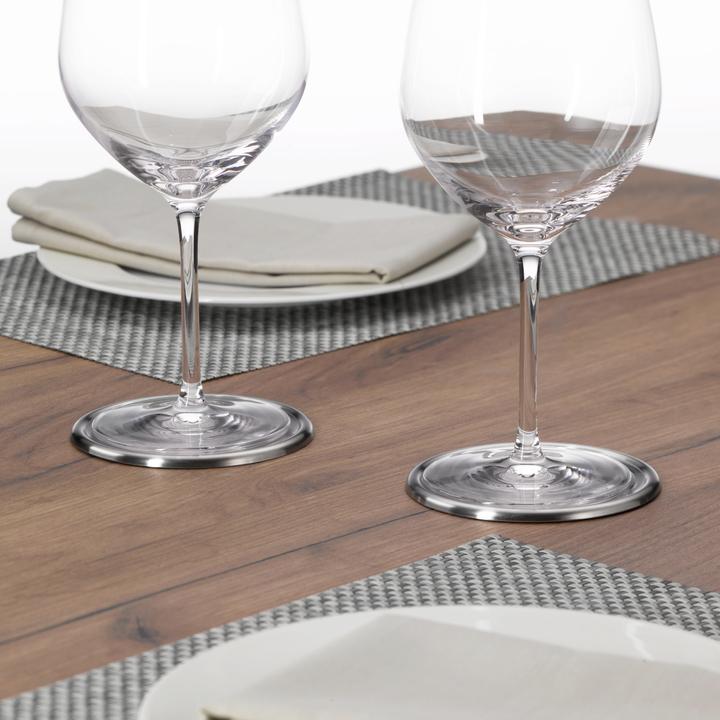 Produktbild WMF Gläserteller Glasuntersetzer Untersetzer Set 6tlg LoftBar Edelstahl mattiert (6 x, Glasuntersetzer)