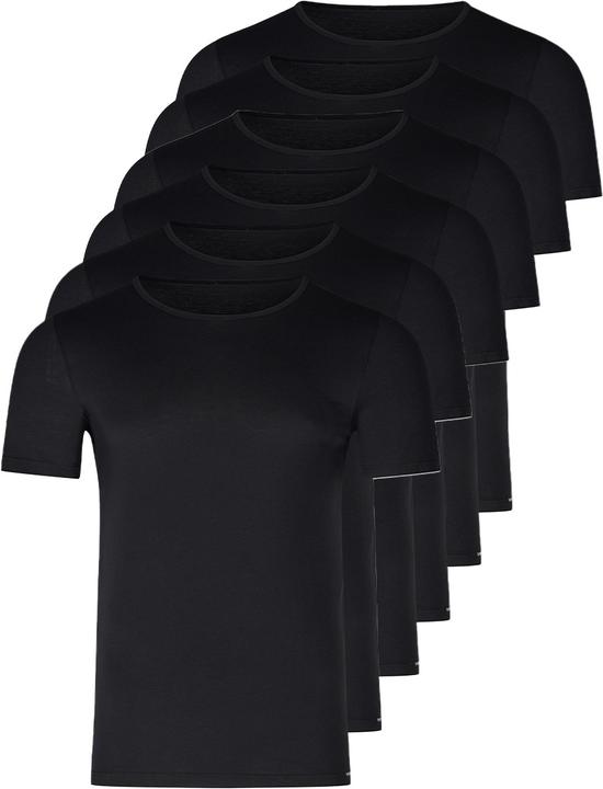 Produktbild Skiny 6er Pack Unterhemd / Shirt Kurzarm Unterhemd / Shirt Kurzarm (L)