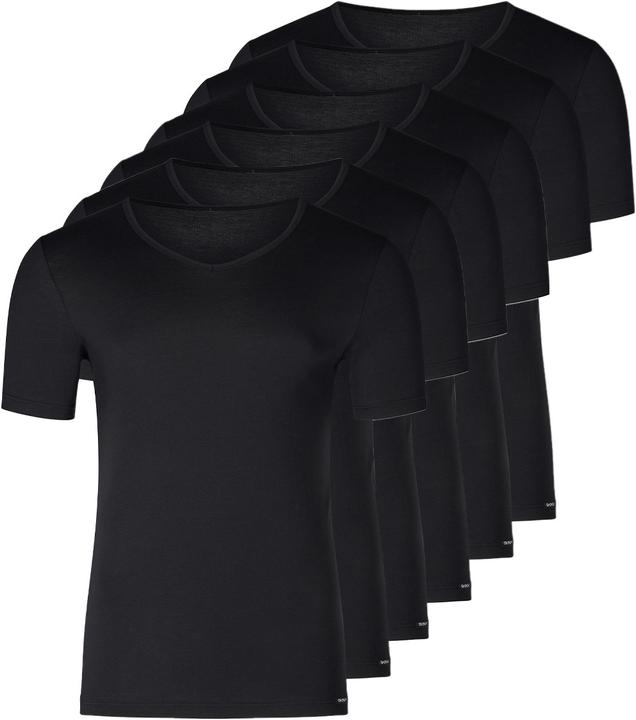 Skiny 6er Pack Unterhemd / Shirt Kurzarm Unterhemd / Shirt Kurzarm