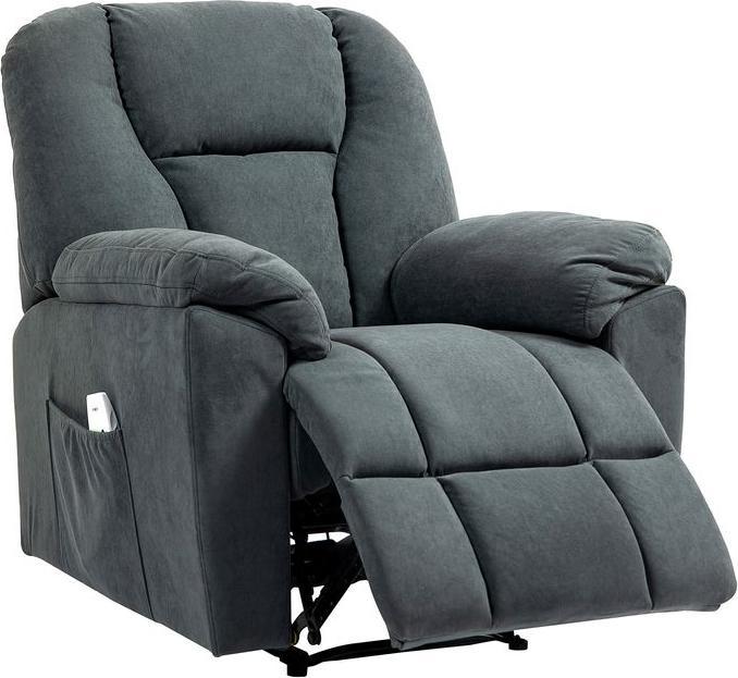 Actual product image Swisshandel24 Elektrisch Relaxsessel Fernsehsessel mit Liegefunktion Wärmefunktion Fussteil