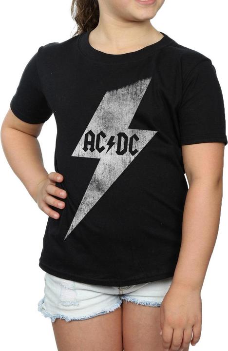 Immagine prodotto AC/DC Maglietta coton Lightning Bolt pour fille (140, 146)