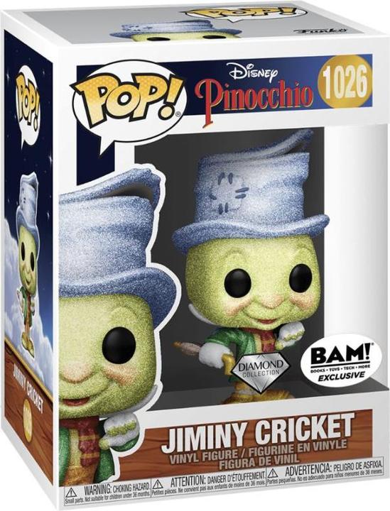 Image du produit Funko POP! Disney Pinocchio Jiminy Cricket Diamond