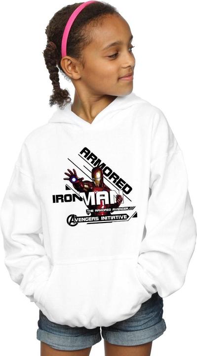 Produktbild Avengers Iron Man Armoured Avenger Kapuzenpullover Mädchen (116)