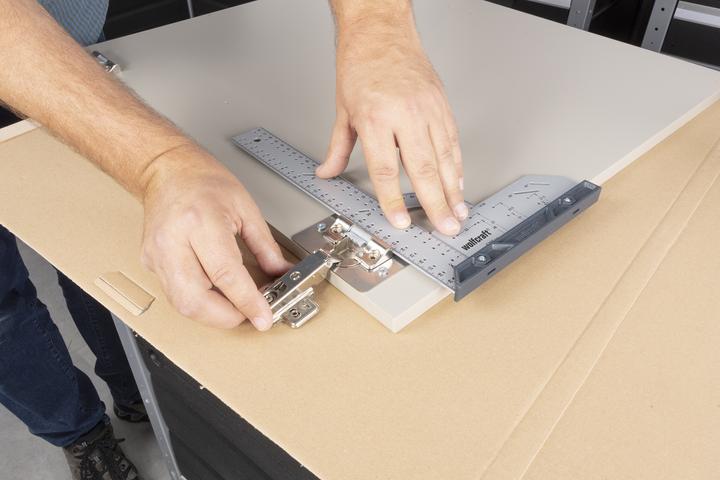 Produktbild wolfcraft Reparaturset für Topfscharniere