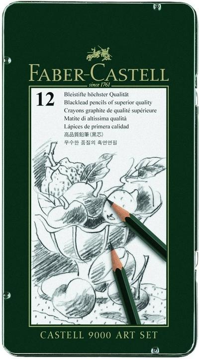 Produktbild Faber-Castell Castell 9000 (2H, 12 x)