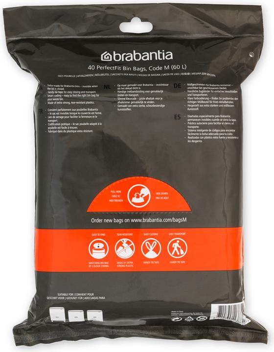 Produktbild Brabantia PerfectFit Bags (40 x, 60 l)