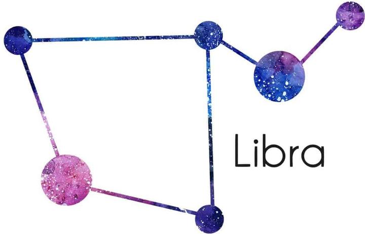 Immagine prodotto Trenddeko Costellazione della Bilancia - Libra (30 x 19 cm)