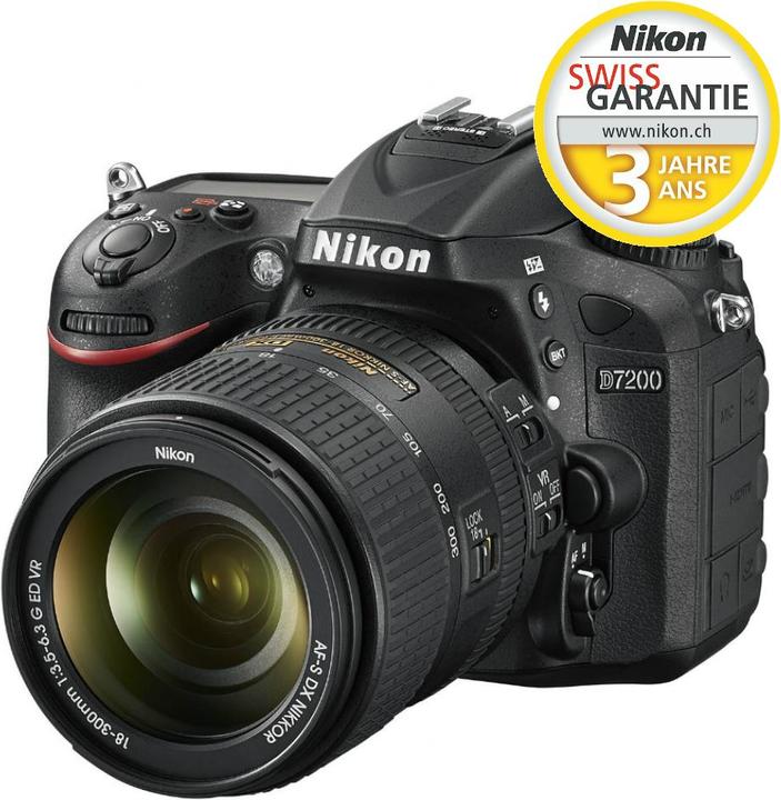 Produktbild Nikon D7200 Kit (24.20 Mpx, APS-C / DX)