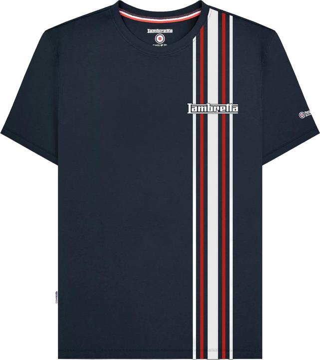 Immagine prodotto Lambretta SS25 Maglietta Striscia laterale Uomo (XL)