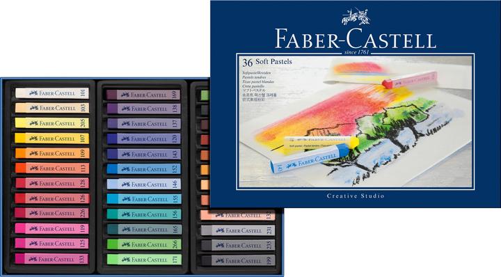 Image du produit Faber-Castell Craies pastel douces (Multicolore, 36 x)
