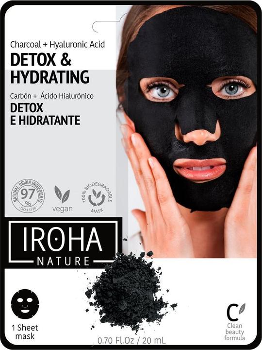 Actual product image Iroha Nature Nature - Detox Tissue Face Mask (1000 ml)
