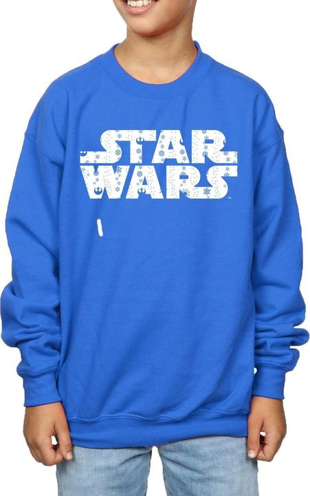 Immagine prodotto Star Wars Christmas Logo Felpa Ragazzi (140, 146)