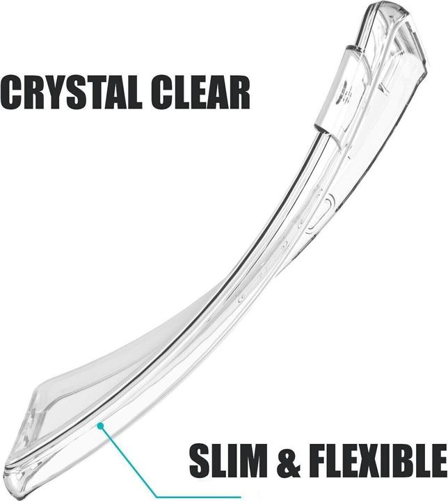 Actual product image PhoneLook Cover Rubber Silicone Gel Simple Super Clear Flexible (Google Pixel 8)