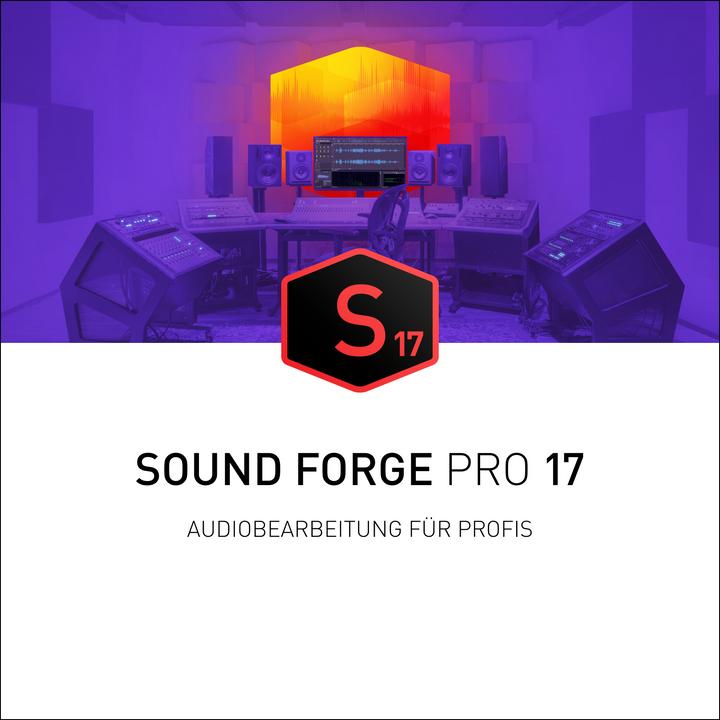 Produktbild Magix SOUND FORGE Pro 17 Download Code (1 User, 1 Geräte/User, unbegrenzt)