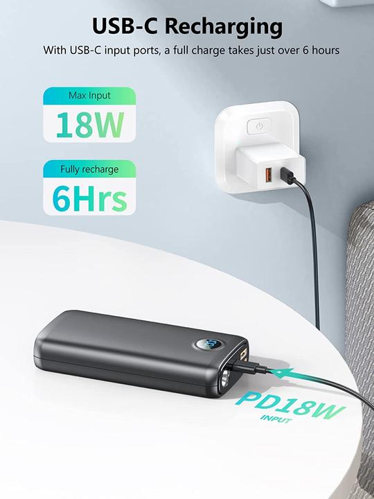 Actual product image Debopo Power Bank 27000mAh (27000 mAh, 22.50 W, 22.50 Wh)