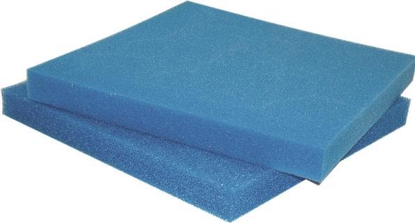 Produktbild Hobby Filterzubehör Filterschaum fein, Blau, 50 x 50 x 5 cm (Aussenfilter, Meerwasser, Süsswasser)