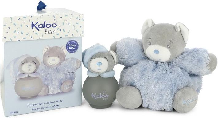 Actual product image Kaloo Blue by Eau de Senteur Spray (Alcohol Free) + Free Fluffy Bear 95 ml (Eau de cologne, 95 ml)