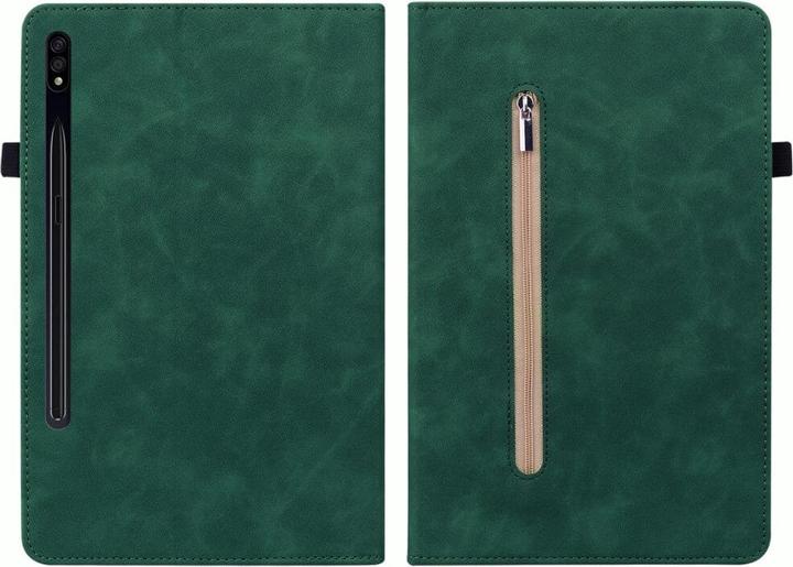 Immagine prodotto Cover-Discount Galaxy Tab S9+ - cover protettiva con cerniera verde (Galaxy Tab S9 Plus)