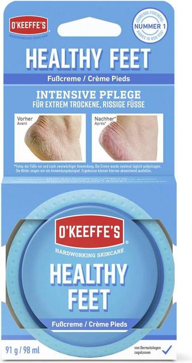 Image du produit O'Keeffe's Healthy Feet Crème de soin pour les pieds 91 g AZPUK020 1 pc. (Déodorants & poudre pour les pieds)