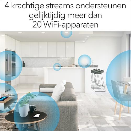 Produktbild Netgear EAX15 WiFi 6 Mesh Extender (1200 Mbit/s, 600 Mbit/s)