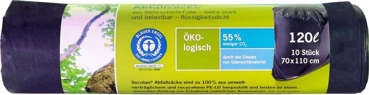 Actual product image Secolan 1x10 heavy duty waste bags 120 l (1 x, 120 l)