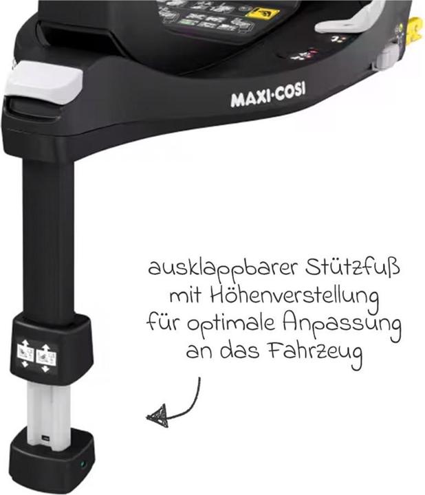 Actual product image Maxi-Cosi Babyschalen 3in1 Babyschale & Reboarder-Set FamilyFix (Baby car seat, ECE R129/i-Size Standard)