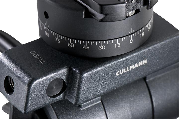 Actual product image Cullmann Titanium panoramic unit TW99 with OX369 (2-way Panhead)
