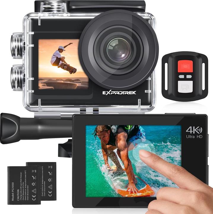 Image du produit Exprotrek Caméra sous-marine 4K (Noir) (60p, WiFi)