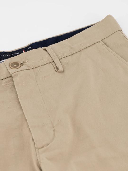 Actual product image Tommy Hilfiger Pima Cotton Denton Chino Straight Fit Kakhi (W32/L32)