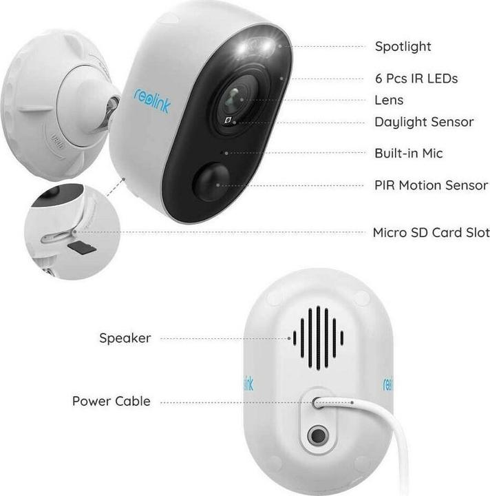 Actual product image Reolink Lumus Series E430-4MP (1920 x 1080 Pixels)