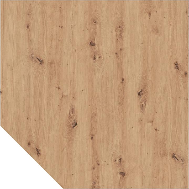 Actual product image Interlinking top trapezoidal/STF knotty oak/graph