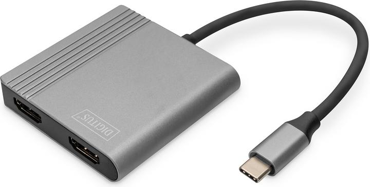 Digitus USB Type-C 4K 2in1 HDMI Grafik-Adapter (USB Typ-C, 6 cm)