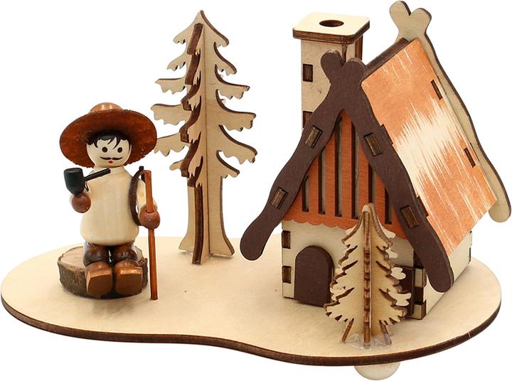 Produktbild SIGRO Holz Räucherhaus, 1 Stück (15 x 10 x 9 cm)