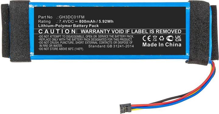 Actual product image CoreParts Battery for Camera (Rechargeable battery)