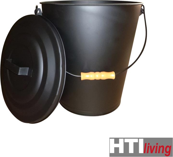 Actual product image HTI-Living Ash bucket with lid (34 x 40 x 26 cm)
