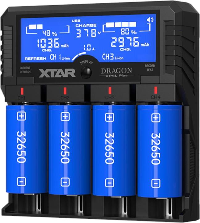 Image du produit Xtar Chargeur de batterie VP4L Plus (XL)