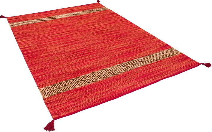 Produktbild Pergamon Natur Baumwolle Teppich Kelim Toskana (90 x 160 cm)