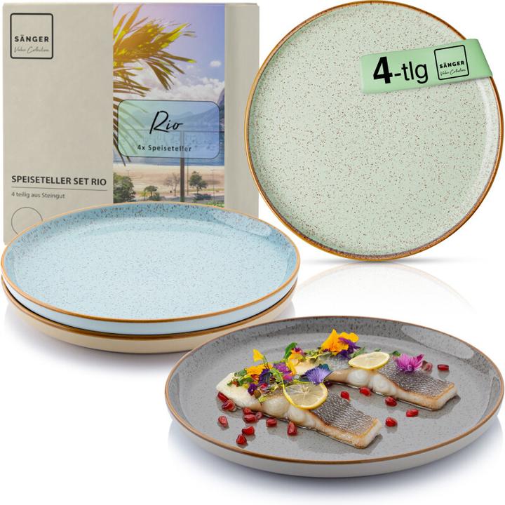 Image du produit Sänger Set d'assiettes plates Rio (4 x, 27 cm)