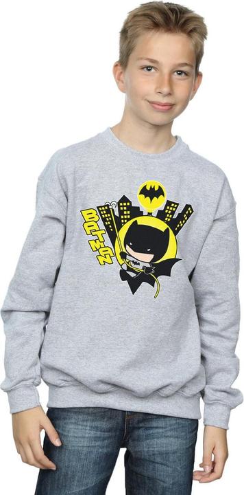 Produktbild Chibi Batman Swinging Sweatshirt Jungen (152, 158)
