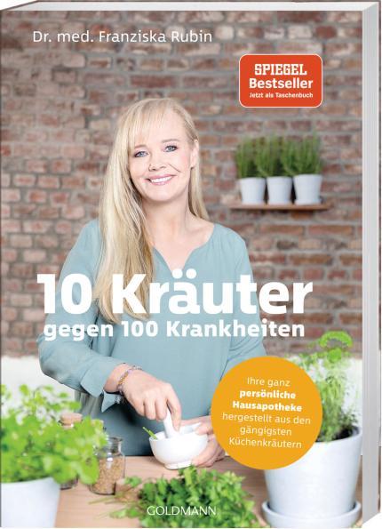 Actual product image 10 Kräuter gegen 100 Krankheiten (German, Franciska Ruby, 2023)