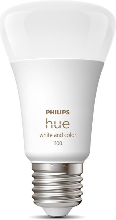 Image du produit Philips Hue White & Color Ambiance BT (E27, 11 W, 1100 lm, 1 x, F)