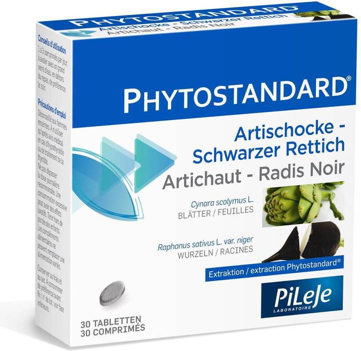Image du produit Phytostandarts Artichaut - Radis noir en comprimé (30 pièce(s), Cachets, 35 g)