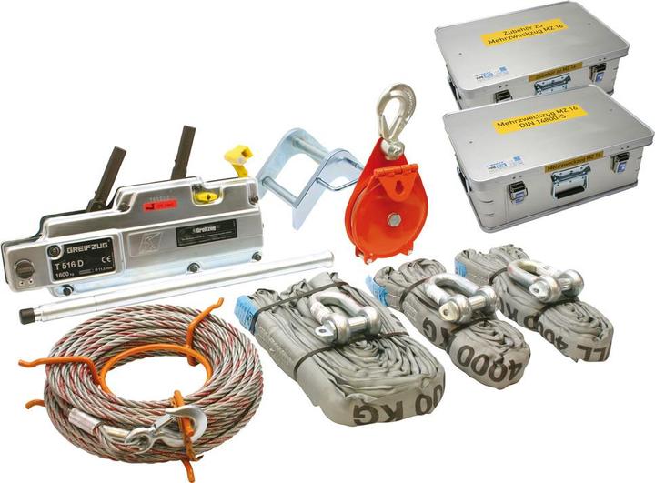 Produktbild Dönges Mehrzweckzug-Satz DIN 14800-MZ16 Greifzug