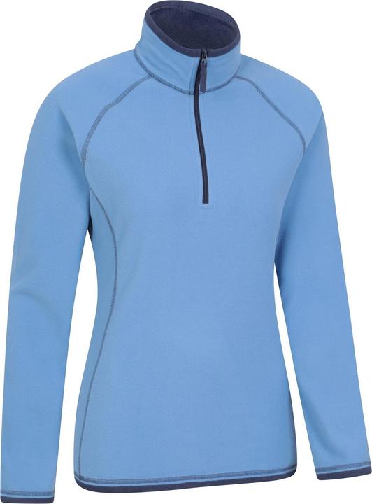 Actual product image Mountain Warehouse Womens/Ladies Montana Half Zip Fleece Top (38 D)