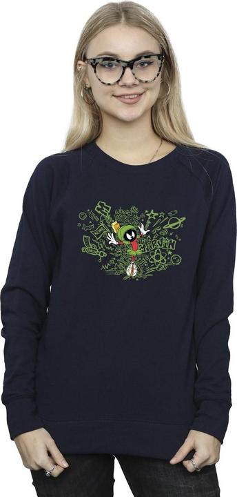 Image du produit Looney Tunes - Sweat ACME DOODLES MARVIN MARTIAN - Femme (XL)