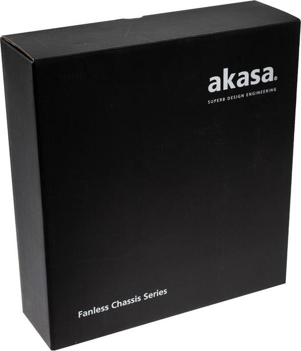 Productafbeelding Akasa Plato WS UCFF behuizing (Intel NUC 11/12/13 Pro), OEM - zwart (UCFF)
