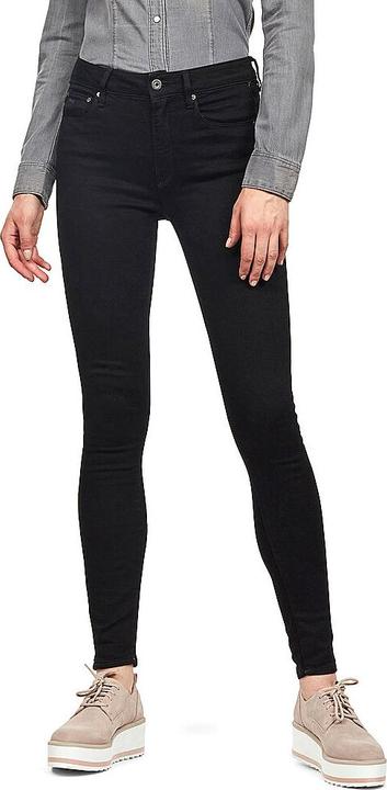 Produktbild G-Star 3301 High Skinny Elto Nero F Superstretch pitch black (W24/L30)