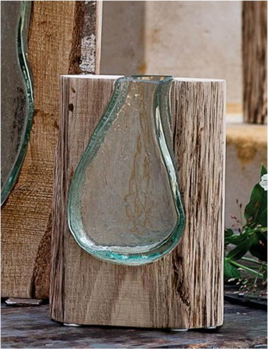 Leonardo Holzvase 20 cm (1 x, Ø 14 cm)