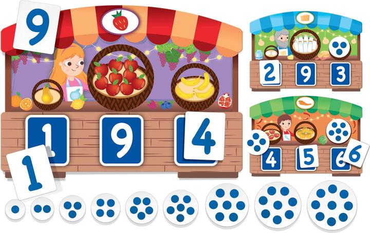 Immagine prodotto Headup Games Tombola Tattile dei Numeri Montessori