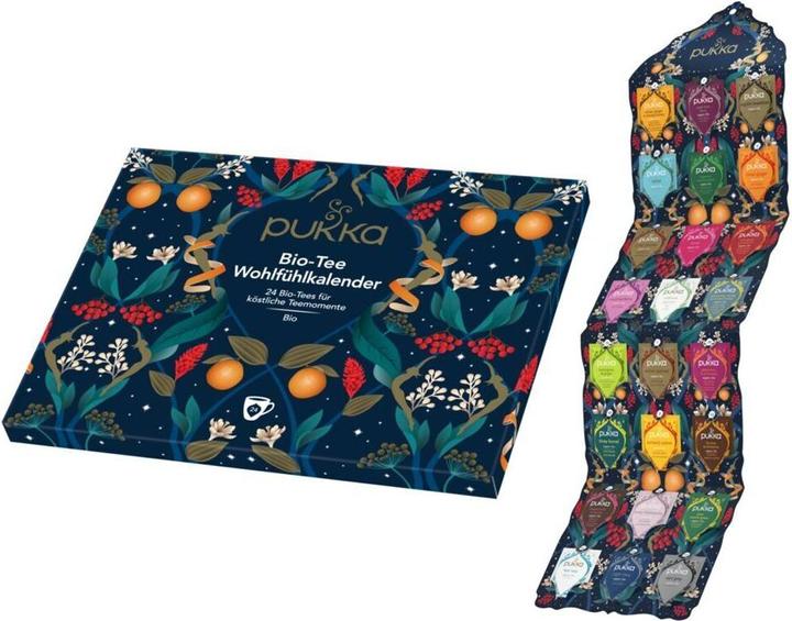 Image du produit Pukka Calendrier du bien-être du thé bio 2024 (42 g)